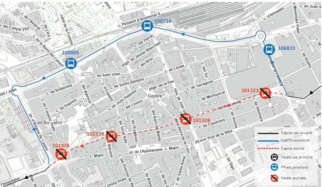 Del 4/08 al 11/08 - Hospitalet de Llobregat: L52 Desviament provisional a la carretera de Barcelona afectant parades: 

🚏❌101323, 101328, 101334 i 101376
Parades provisionals: 106833 , 100716 i 100005 

<a href="/Inciden_Mob_AMB/">Mobilitat_AMB: Informació Incidències Transport</a> <a href="/LHAjuntament/">Ajuntament de L'Hospitalet</a>