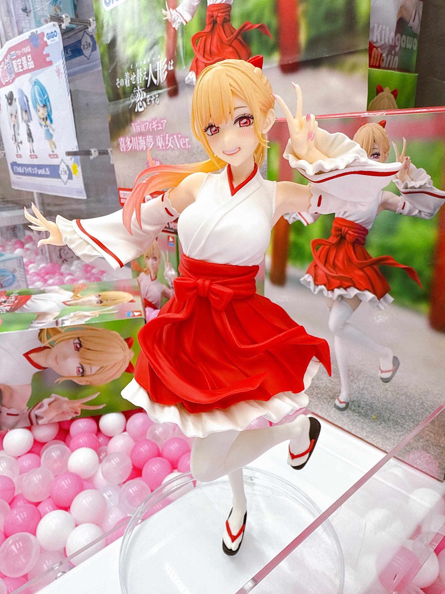 着せ恋 喜多川海夢 GiGO限定巫女フィギュア&Desktop Cute ×2 タイトー&GiGO限定】喜多川海夢 巫女 DeskTop Cute③ - メルカリ