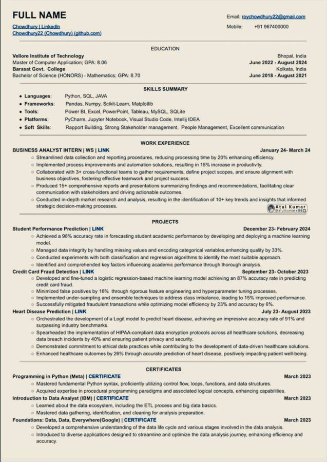 Ashafind's tweet photo. This CV helped many people getting a interview calls from Google, Amazon, Microsoft, Netflix, Apple and others.

I am sharing the exact ATS editable templates with you

Retweet &amp; Reply "CV" to get it for free

[Must be following] so that I can DM you

[Only for First 999 People] https://t.co/xihwYcPsKU