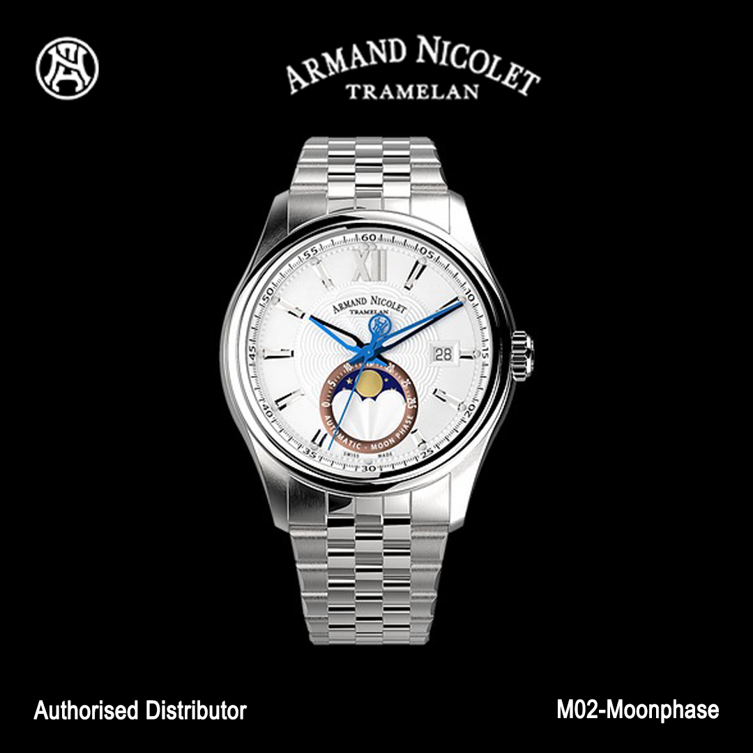 𝗠𝟬𝟮- 𝗠𝗼𝗼𝗻 𝗽𝗵𝗮𝘀𝗲

📞:  061 511 9023 or 044 001 4000
📩:   info@armandnicolet.co.za
🌐:  armandnicolet.co.za

#ArmandNicolet #SouthAfrica #Moonphase #LuxuryWatches #SwissMade #Timepiece #WatchCollector