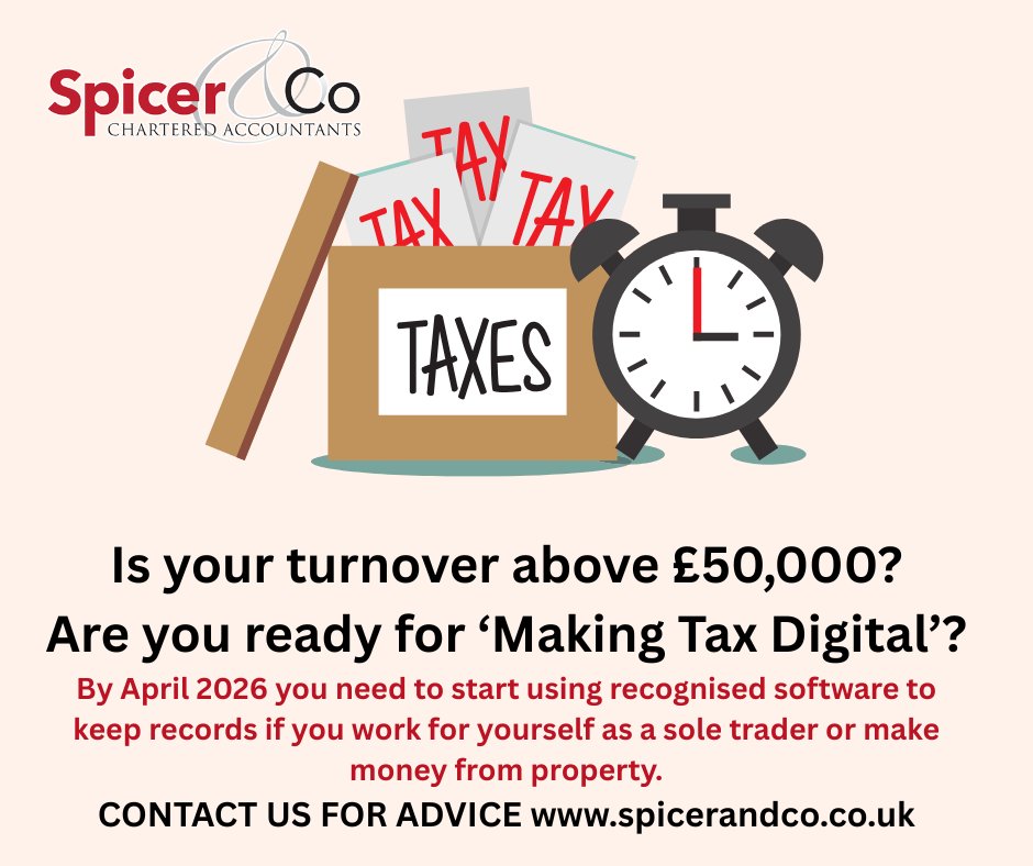 If your turnover is above £50,000 you need to be ready for the roll out by HMRC of 'Making Tax Digital'.
You must register and be using a software that interfaces and is approved by HMRC.
There is a full list on the HMRC website. 
ow.ly/VJNH50WvCZj