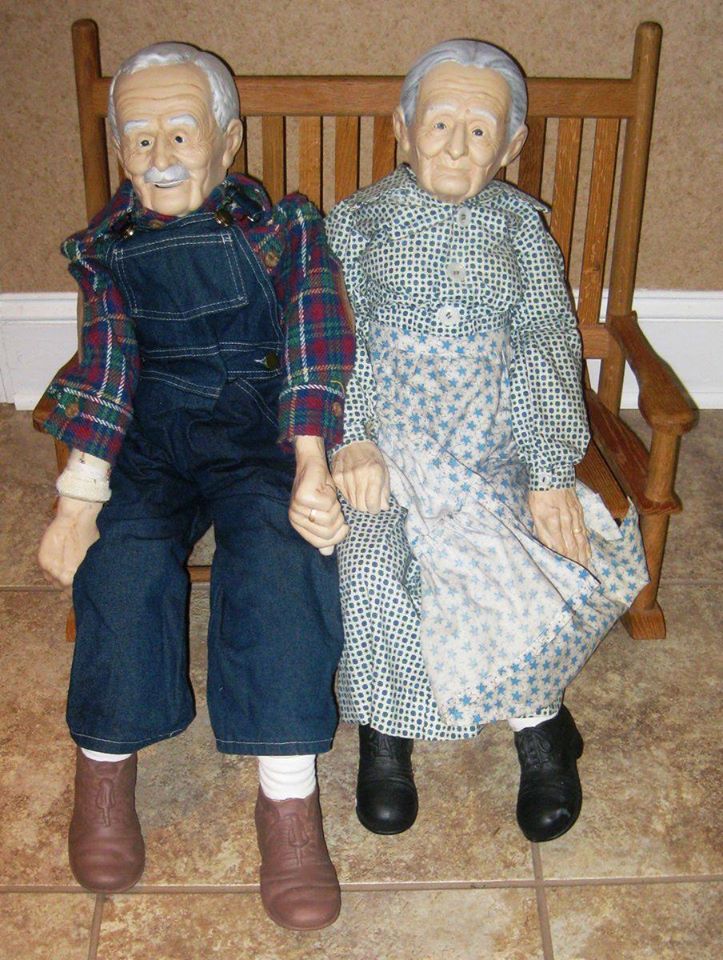 Many happy returns to Action Man, 70 today, seen here with his wife Muriel in their bungalow at Peacehaven.