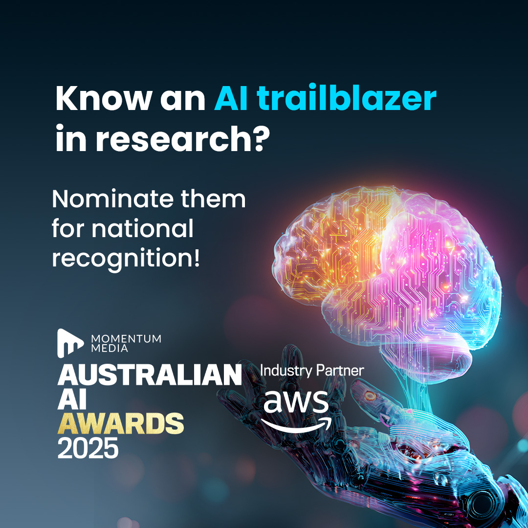Know an AI academic or researcher making real impact? Nominate them for the #AustralianAIAwards and help recognise their success in harnessing AI to drive results for their field, organisation or clients.

Submit today: bit.ly/46GF1Lu 

#recognition #awards