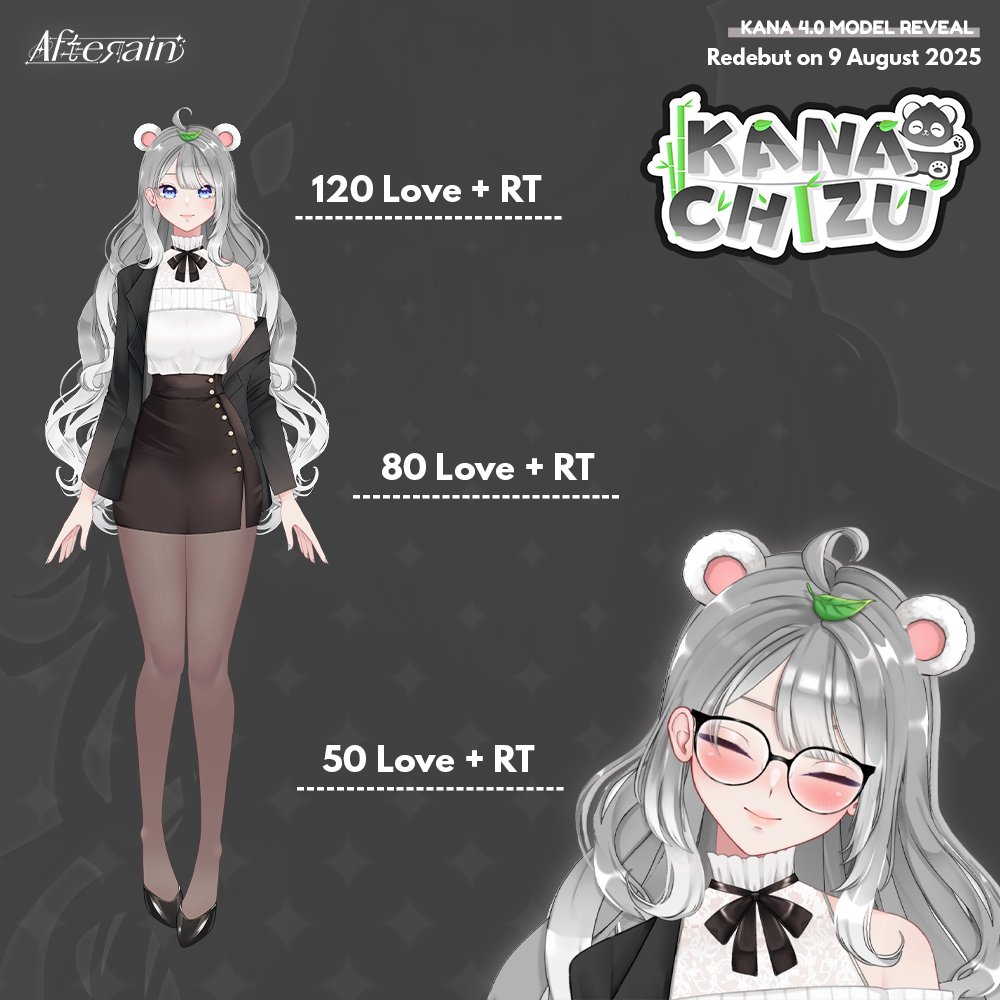 Nanakana🐼🍃 【AfteRain】— Hiatus. tweet media