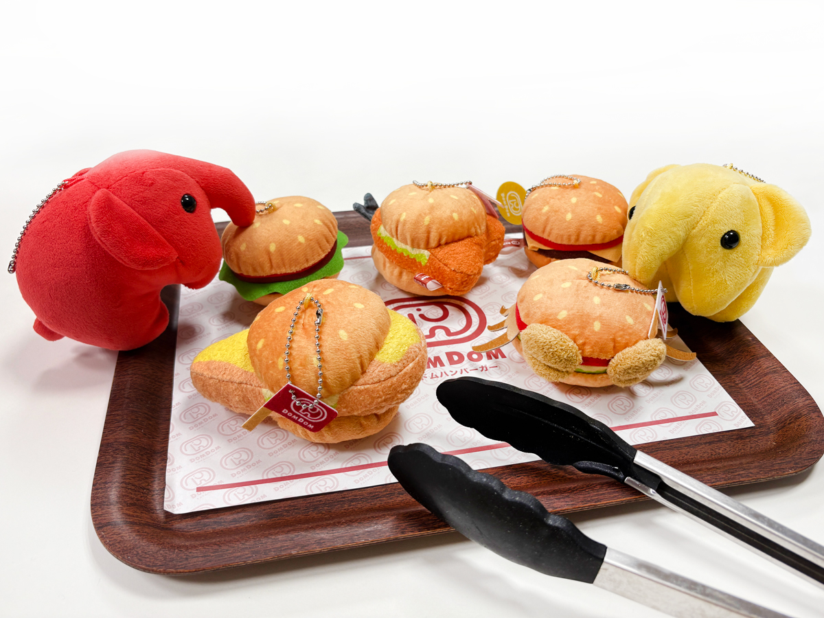 ドムドムハンバーガー　ぬいぐるみセット DOM DOMハンバーガー ドムドムハンバーガー ぬいぐるみセット DOM DOMハンバーガー
