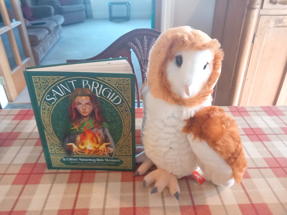 Irish History Bitesize! (@lorraineelizab6) on Twitter photo 🎨Matthew Jackson, IG: @mtthwjcksn_arts 📷©mine from <a href="/WorldofOwls/">World of Owls</a>, Randalstown, Co. Antrim 📗Brónach & her bell in St Brigid & Other Amazing Irish Women. 23 stories, 23 activity tasks, lots interesting facts, 343 saint name checklist, fun poetry, quiz, mythology/folklore & more! 🎨Matthew Jackson, IG: @mtthwjcksn_arts 📷©mine from <a href="/WorldofOwls/">World of Owls</a>, Randalstown, Co. Antrim 📗Brónach & her bell in St Brigid & Other Amazing Irish Women. 23 stories, 23 activity tasks, lots interesting facts, 343 saint name checklist, fun poetry, quiz, mythology/folklore & more!
