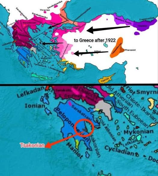 The Enduring Tsakonian: A Living Link to Ancient Doric Greek -

East of Sparta, in the rugged mountains of the Peloponnese, lies a small group of villages where a unique and fascinating dialect is still spoken: Tsakonian. This dialect is the only surviving variant of Doric Greek,