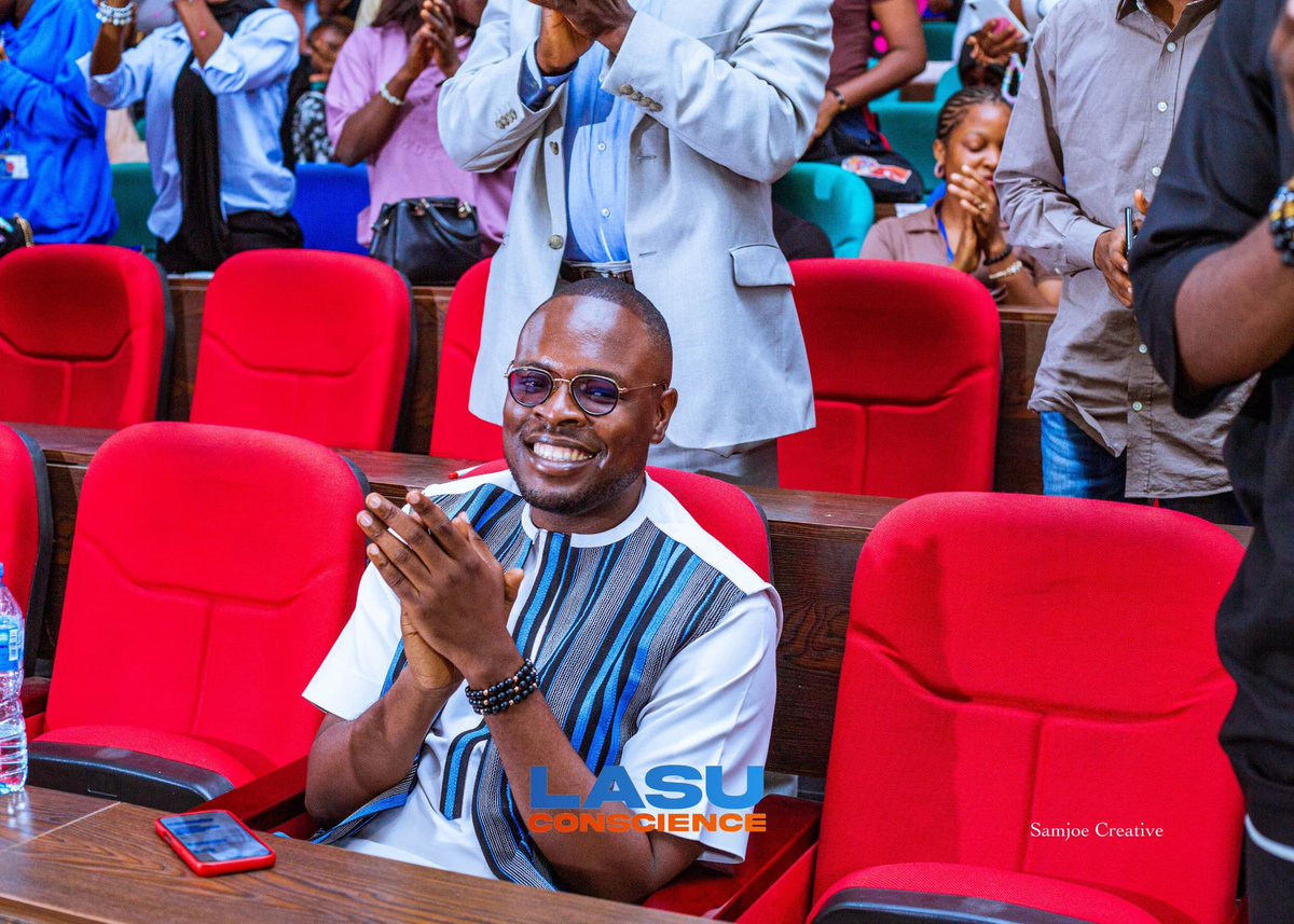 Chude's tweet image. I gave the keynote at the Lagos State University’s (LASU) EVOLVE Conference for media and journalism last month, and the students, overwhelmingly fans of #WithChude, welcomed me with endless excitement that truly warmed my heart.