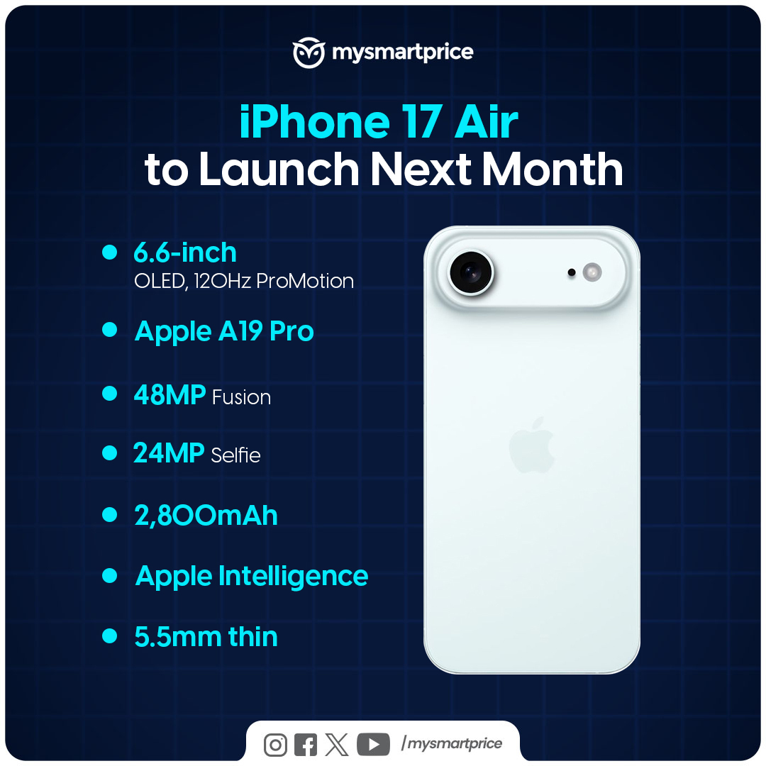 Can you guess the price of iPhone 17 Air?🤔