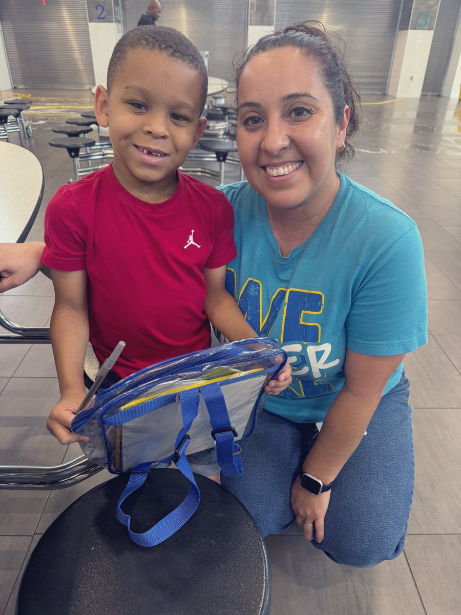 🎒✨Kindergarten Round Up was fun!  It was such a sweet experience seeing my little one take his first BIG steps with a BIG smile 😀 Here’s to a great first year ahead 🖍️💛🎈<a href="/CFISDWalker/">Walker Elementary</a> #neverstopglowing 🐾💙