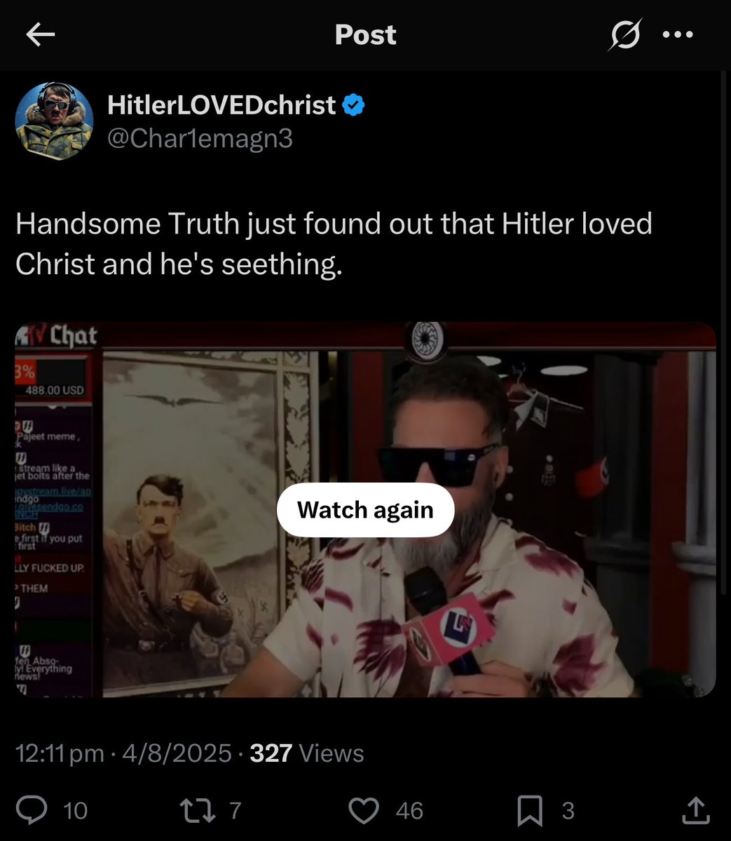 Harry (@harrybrah97) on Twitter photo <a href="/more_amalek/">NeedMoreAmalek</a> <a href="/EsotericEric52/">Paper Jesus</a> And of course it links back to Kirchenkampf aka <a href="/Char1emagn3/">HitlerLOVEDchrist</a> who relentlessly attacks anyone exposing his fraud.
This guy and his friends are seriously delusional. <a href="/more_amalek/">NeedMoreAmalek</a> <a href="/EsotericEric52/">Paper Jesus</a> And of course it links back to Kirchenkampf aka <a href="/Char1emagn3/">HitlerLOVEDchrist</a> who relentlessly attacks anyone exposing his fraud.
This guy and his friends are seriously delusional.