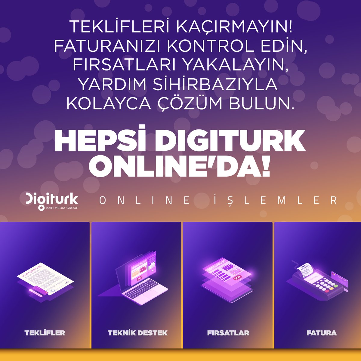 Digiturk Online İşlemler bir tık uzağında. 👉dgtrk.lu/1ens5