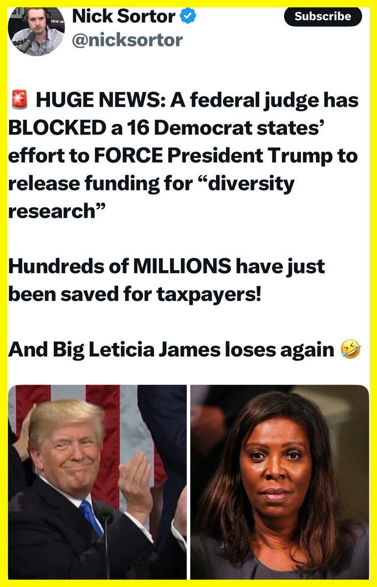 Leticia James can’t stop losing!!
