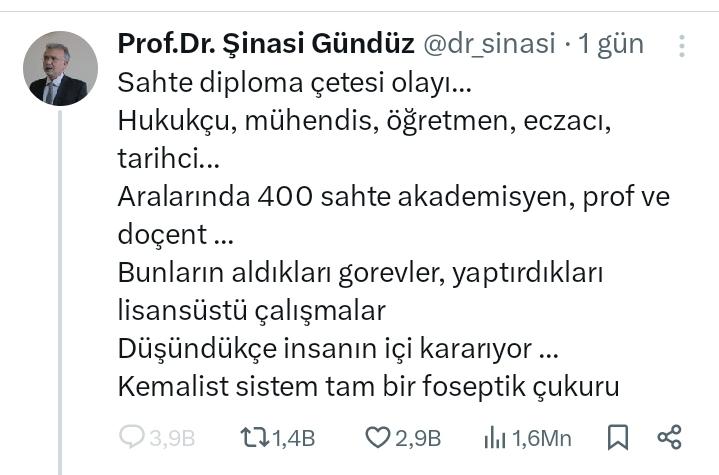 Yanıt ve yorumlara kapatmasaydı keşke. Hastalıklı bir ruh hali bu, ama yine de ne olacağını biliyor, çareyi böyle bulmuş