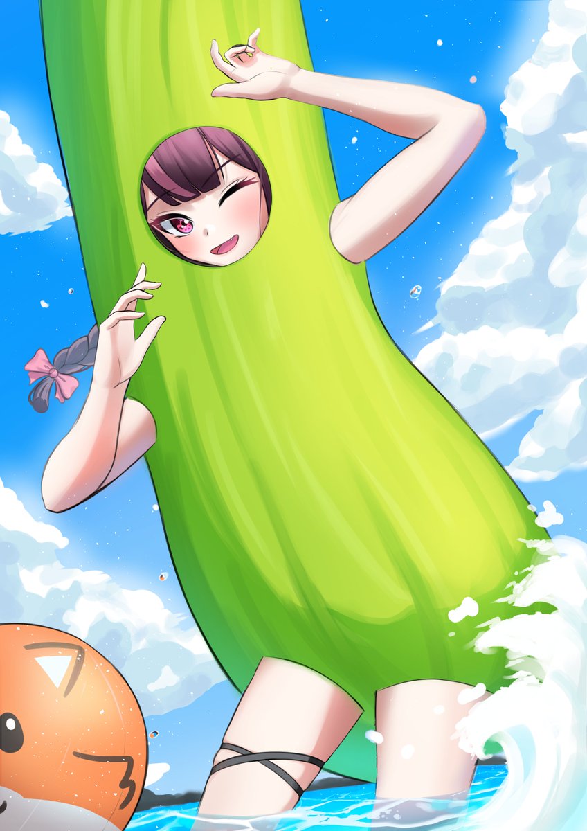 바다여신 줄루루 번외
진짜 주키니

#주르르 #이세돌