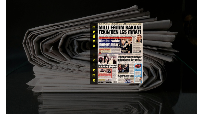 Nefes gazetesi LGS sınavındaki şaibe iddialarına Bakan Tekin’in cevabını manşetten gördü.

"Milli Eğitim Bakanı Tekin'den LGS itirafı”

#Medyaİzleme

platform24.org/medya-izleme/m…