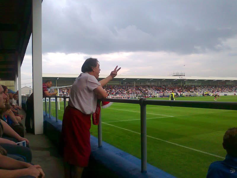 Lawrence Martin. Pools v Sunderland, Ritchie Humphreys testimonial game August 22011