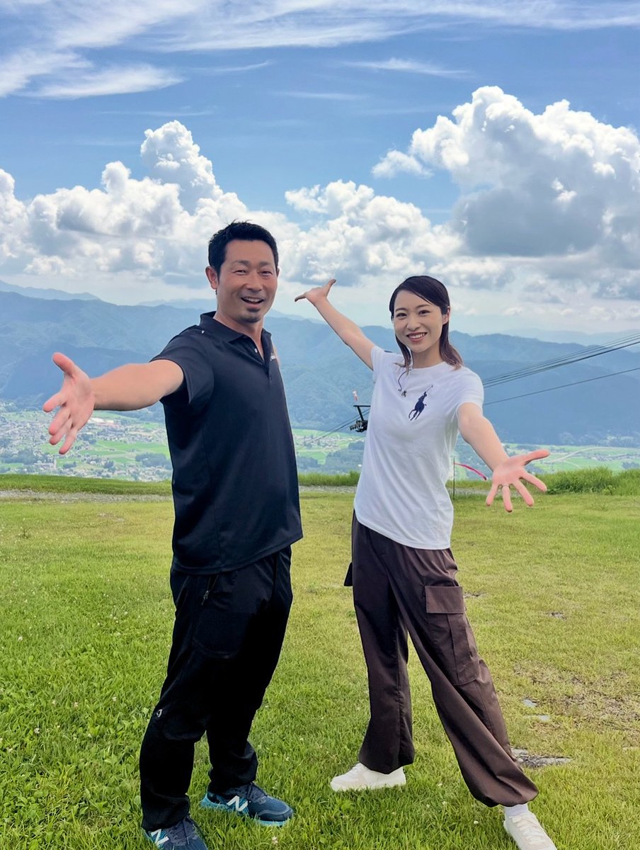 【出演情報】明日8月5日(火)10:25〜SBC信越放送のHOT情報にリポーターとして出演します！是非ご覧ください⛰️✨