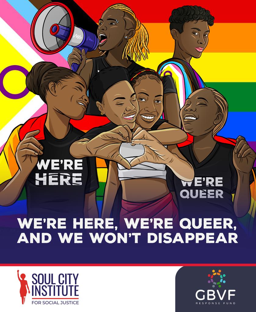 Soul City Institute for Social Justice (@soulcity_sa) on Twitter photo This Women’s Month, we say it loudly:
🏳️🌈 Trans women are women.
🏳️⚧️ Queer women belong.
💜 All identities deserve safety.
Feminism cannot exclude the very people who are most marginalised. <a href="/SoulCity_SA/">Soul City Institute for Social Justice</a> stands for inclusion, justice and radical care.
#QueerFeminism This Women’s Month, we say it loudly:
🏳️🌈 Trans women are women.
🏳️⚧️ Queer women belong.
💜 All identities deserve safety.
Feminism cannot exclude the very people who are most marginalised. <a href="/SoulCity_SA/">Soul City Institute for Social Justice</a> stands for inclusion, justice and radical care.
#QueerFeminism