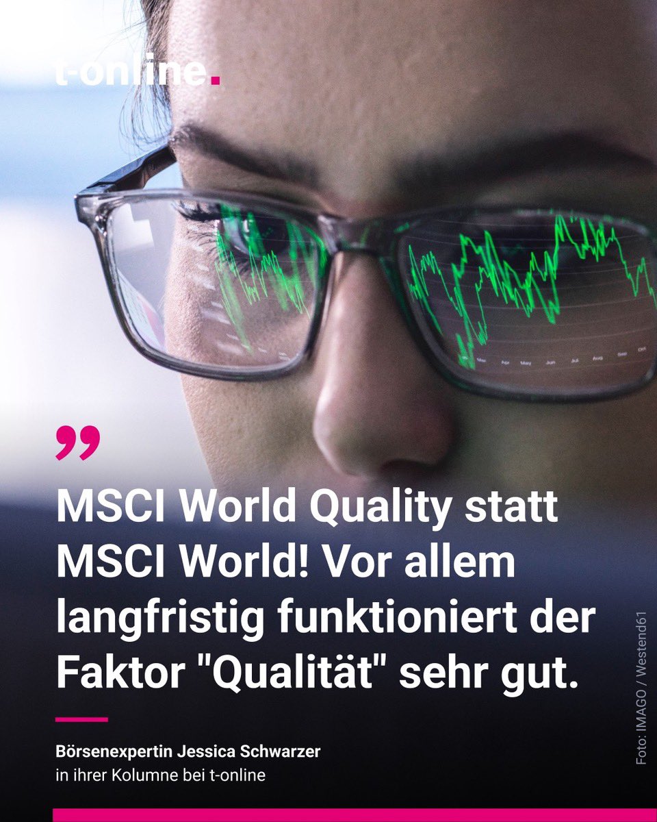 Gerade in einem unsicheren Umfeld mit viel Volatilität setzen Anleger bevorzugt auf sichere Anlageklassen, die Stabilität ins Depot bringen. Dazu gehören  #Qualitätsaktien, die Aktien von qualitativ hochwertigen Unternehmen. tinyurl.com/ytsuxz27  

#aktien #börse #quality