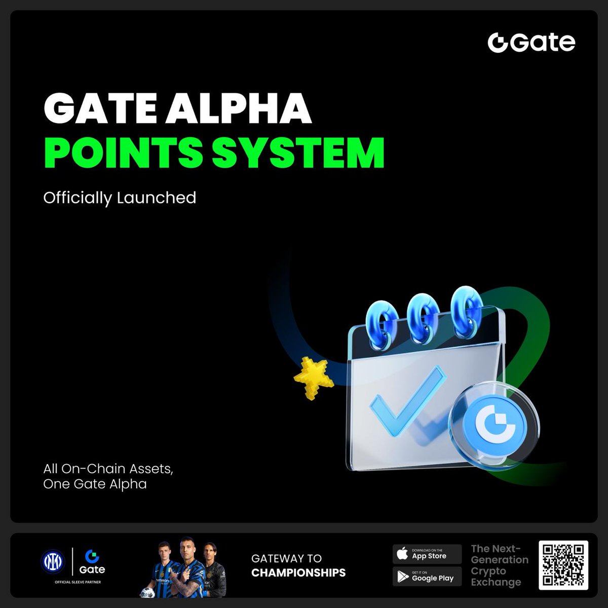 Gate Alpha just flipped the game!

The Gate Alpha Points System is now LIVE, unlocking exclusive access to:
• Token Generation Events (TGEs)
• Alpha token airdrops
• Ecosystem-wide rewards 🚀

Here’s why it matters 🧵
👇

Gate Alpha isn’t just another platform — it’s a