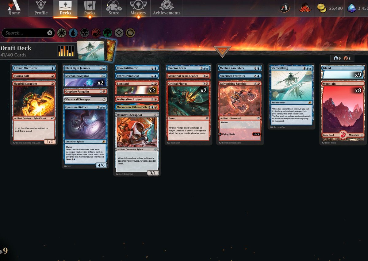 EOE Izzet trophy. Walking the Wefts