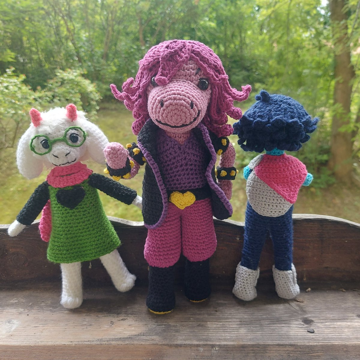 ZukariSan's tweet image. I like deltarune 

#crochet #DELTARUNE #KrisDeltarune #susiedeltarune #ralseideltarune