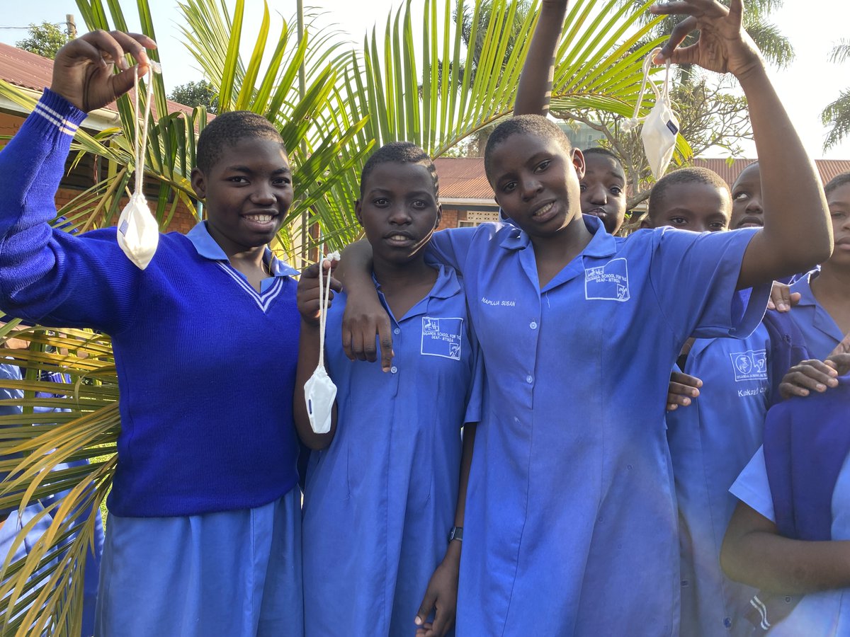Last week, we held an interactive session on menstrual health management, mental health, and self-care at the Uganda School for the Deaf. We believe that every girl, including those with disabilities, has the right to access menstrual health education &amp; products.
#PeriodJustice