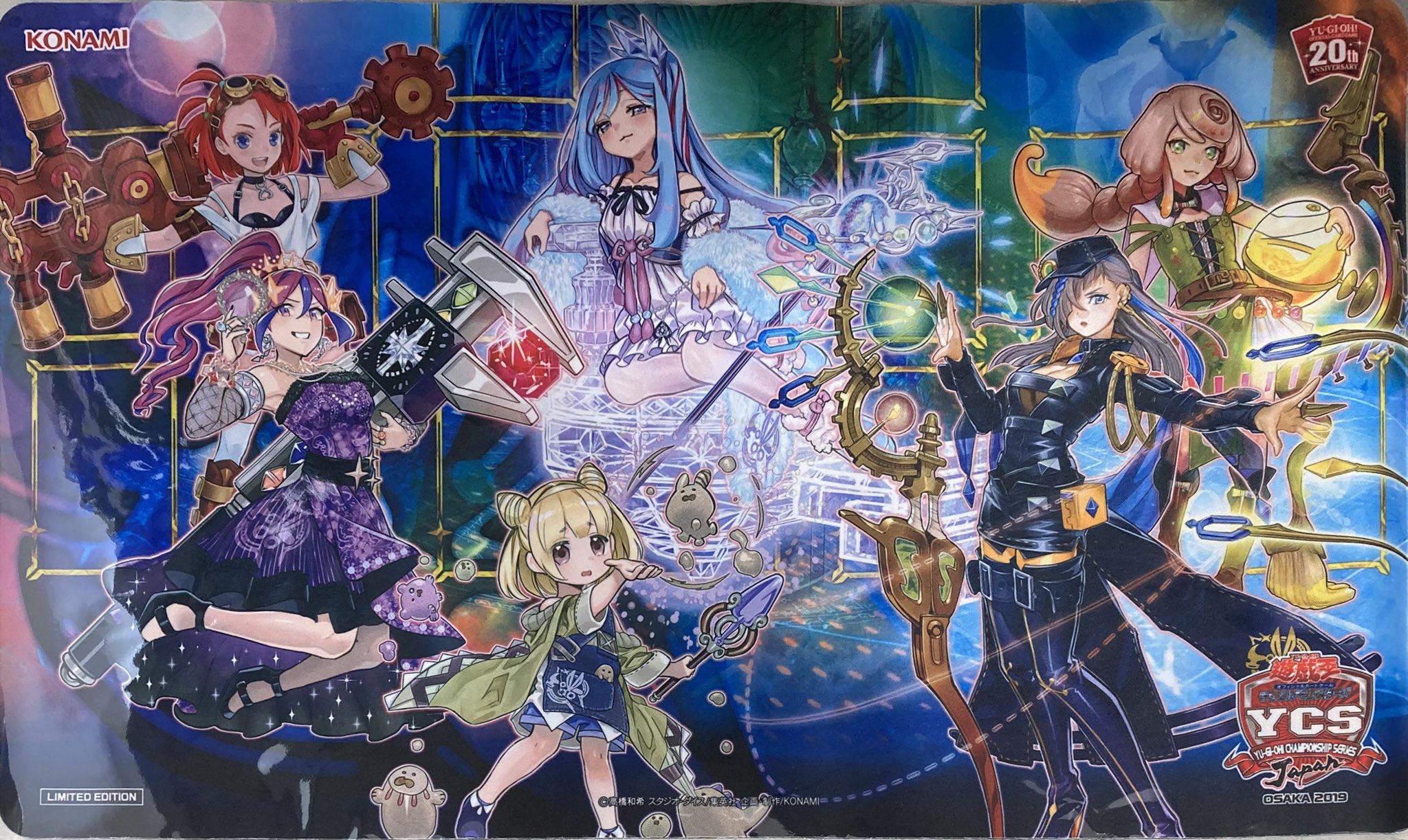 遊戯王 ウィッチクラフト プレイマット YCS 20th OCG 大阪 遊戯王 ウィッチクラフト プレイマット YCS 20th OCG 大阪
