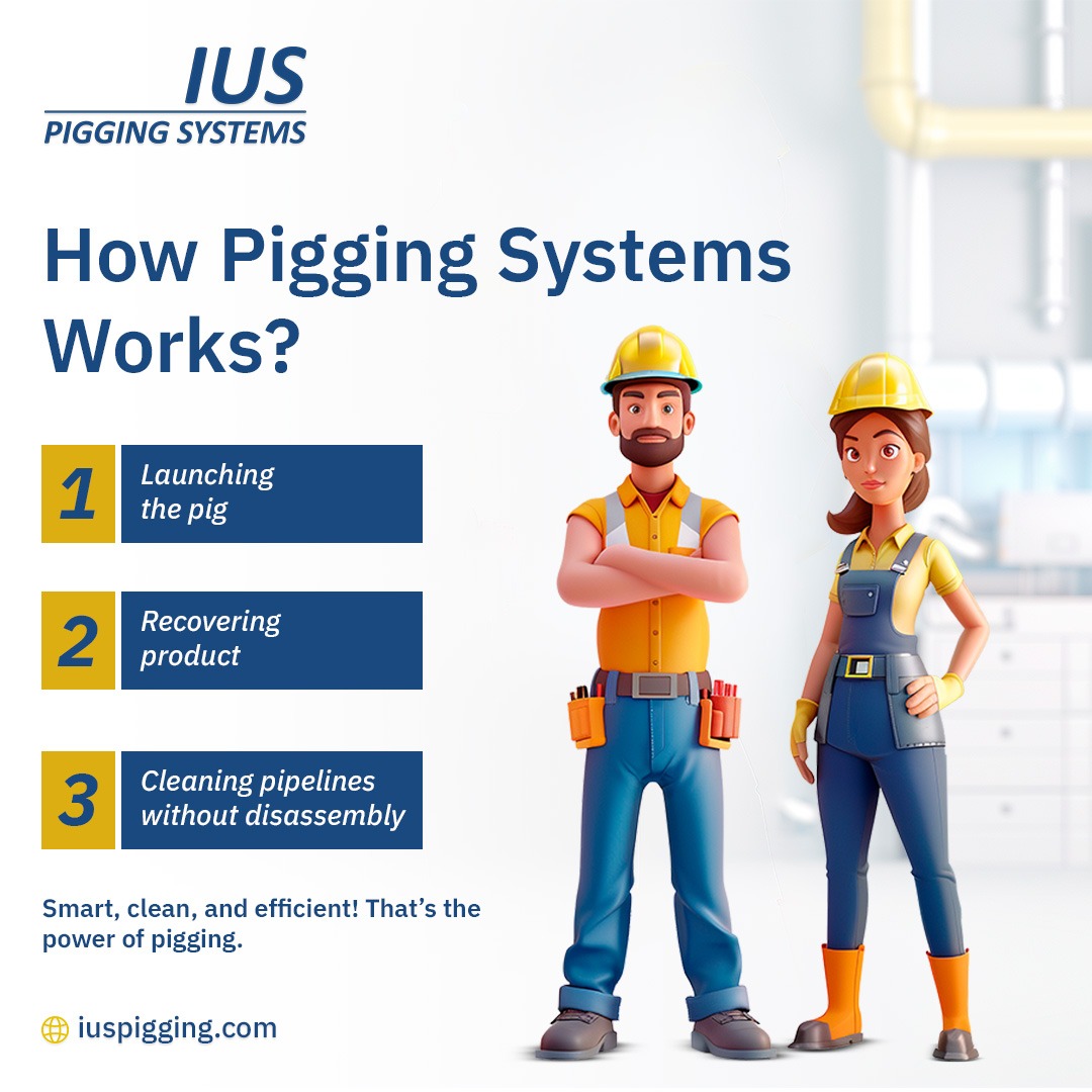 iuspigging123's tweet photo. Ever wondered how pigging systems really work?
Launching the pig
Recovering product
Cleaning pipelines without disassembly
Ready to optimize your processing lines?
Visit Our Website Today : https://t.co/jNMZaLx59A
#PiggingTechnology #IUSPiggingSystems #PiggingSystem https://t.co/kaTtpzXnFB
