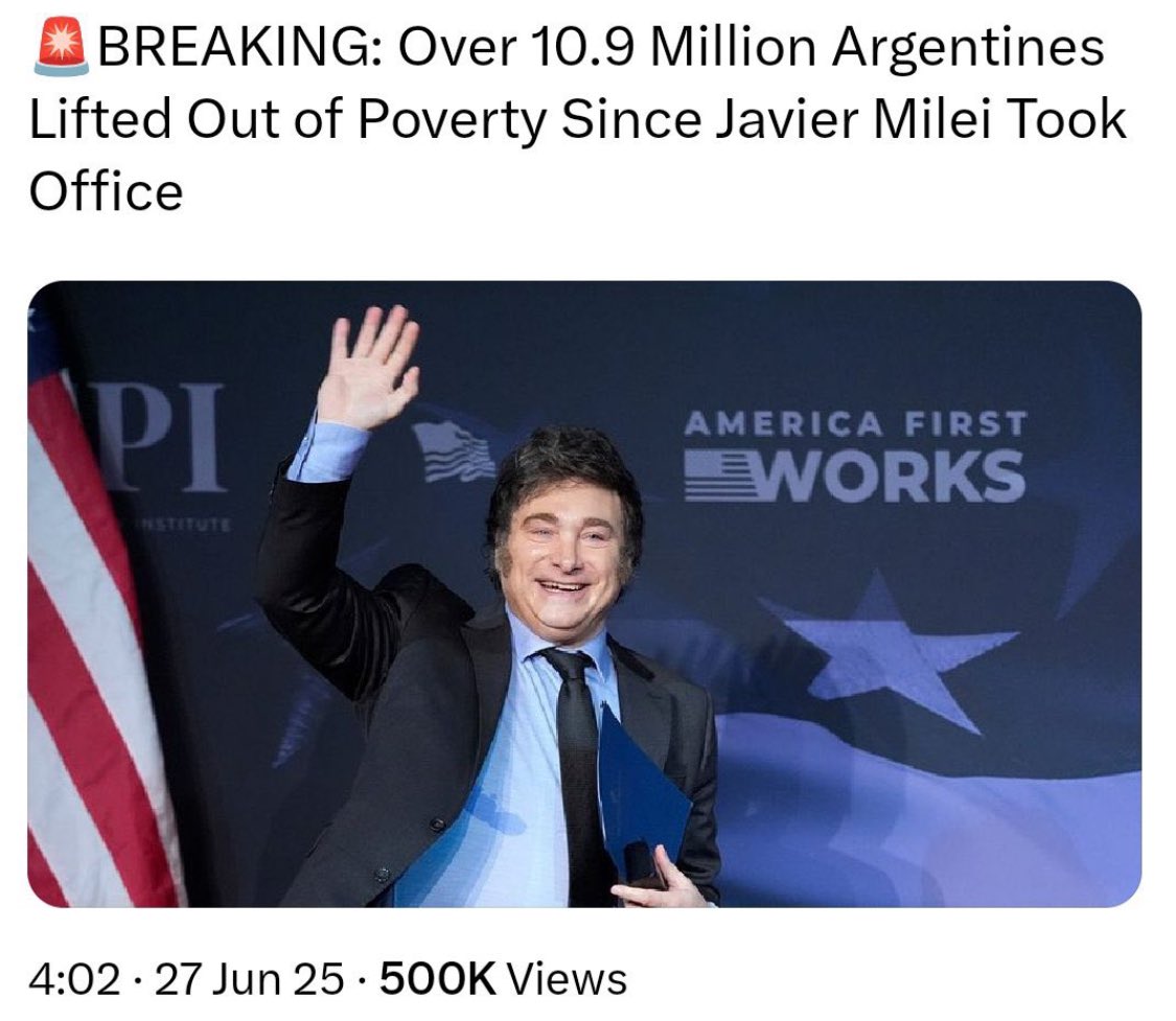 "Forty-eight months is enough for any leader who is focused and prepared to make a meaningful difference." - Peter Obi

This kind of Leadership is being experienced right now in Argentina.
👇

Peter Obi is Coming!
