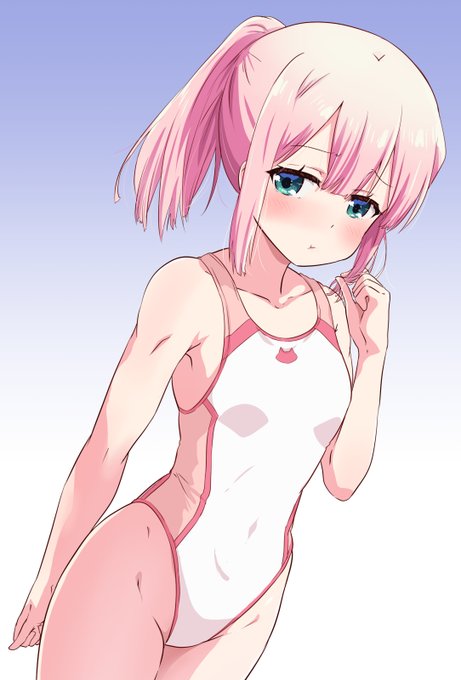 暑いから水着のシャミ子と千代田桃まとめ 