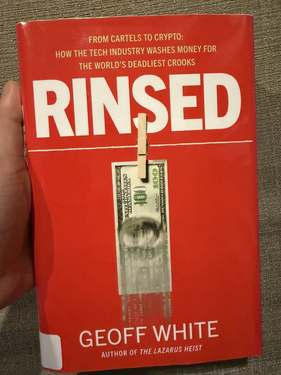 Pavan Sodhan (@psodhan) on Twitter photo Echoing <a href="/cjmcgoogan/">Cara McGoogan</a> recommendation to buy <a href="/geoffwhite247/">Geoff White</a> eye-opening new book exploring how money laundering for a vast spectrum of criminal activities has evolved in the 21st century to now include cutting-edge digital technologies, which I reviewed for <a href="/BooksinFive/">Booksin5</a> below!
1/5 Echoing <a href="/cjmcgoogan/">Cara McGoogan</a> recommendation to buy <a href="/geoffwhite247/">Geoff White</a> eye-opening new book exploring how money laundering for a vast spectrum of criminal activities has evolved in the 21st century to now include cutting-edge digital technologies, which I reviewed for <a href="/BooksinFive/">Booksin5</a> below!
1/5