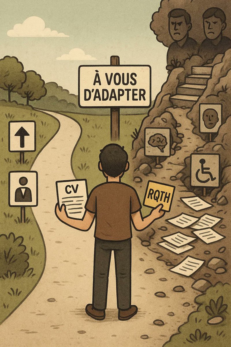 Jerome Jouret (PhD) (@jeromejouret) on Twitter photo Lâinsertion pro dâune personne en situation de handicap, ce nâest pas juste une question de volontĂ©.
Câest un combat contre les normes, les reprĂ©sentations et les barriĂšres invisibles.
đĄ Ce nâest pas Ă la personne de sâadapter. Câest Ă lâenvironnement de le permettre.
#Handicap Lâinsertion pro dâune personne en situation de handicap, ce nâest pas juste une question de volontĂ©.
Câest un combat contre les normes, les reprĂ©sentations et les barriĂšres invisibles.
đĄ Ce nâest pas Ă la personne de sâadapter. Câest Ă lâenvironnement de le permettre.
#Handicap