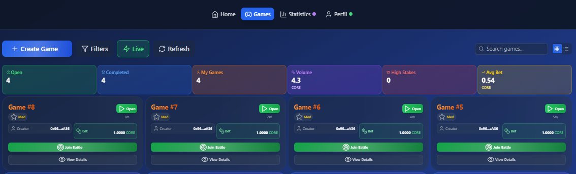 FalcoX_Corp's tweet photo. 🚨 4 active matches now on Falco-X! 🚨
Are you in? One smart move can earn you 1.8 CORE in seconds...
And what if the smart contract rewards the Top 5 players too? 👀
No bots. No waiting. Just skill, speed & strategy.
https://t.co/bV77HXBJAL

#CORE #COREDAO #Viral #bitcoins #NFTgames #CryptoGamin
#PlayToEarn #BSCGems #memecoin #ShibaArmy #x100 $elon #MUZZLE $MUZZ
