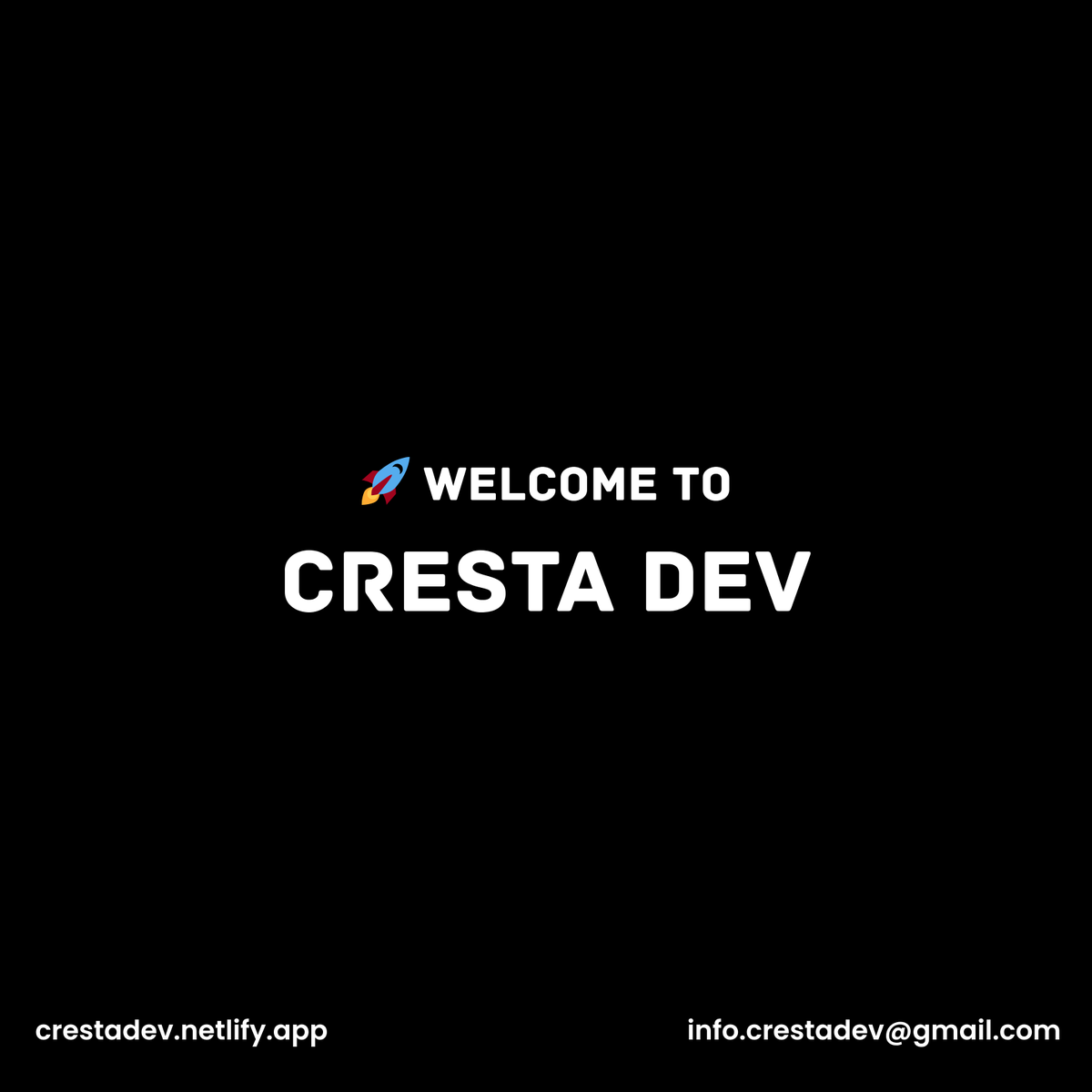 CrestaDev's tweet photo. 🚀 We're Live!
Say hello to CRESTA DEV
💻 UI/UX | 🌐 Web | 📱 Mobile | 🧠 Custom Solutions
Let’s turn your ideas into digital reality.

🔗 Visit us: https://t.co/eDYZyCuMZR
📩 Email: info.crestadev@gmail.com

#WebDevelopment  #AppDevelopment #UIDesign #StartUpIndia https://t.co/T48yYewwVf