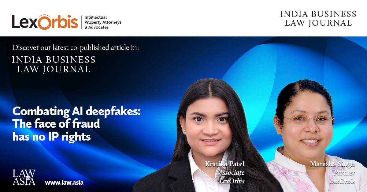 This article by Manisha Singh and Kratika Patel, first published by IBLJ, explores the groundbreaking ruling in Ankur Warikoo v. John Doe and why it marks a turning point for India’s legal stance on AI deepfake fraud. Read the full analysis: law.asia/ai-deepfake-le…
#DeepfakeFraud