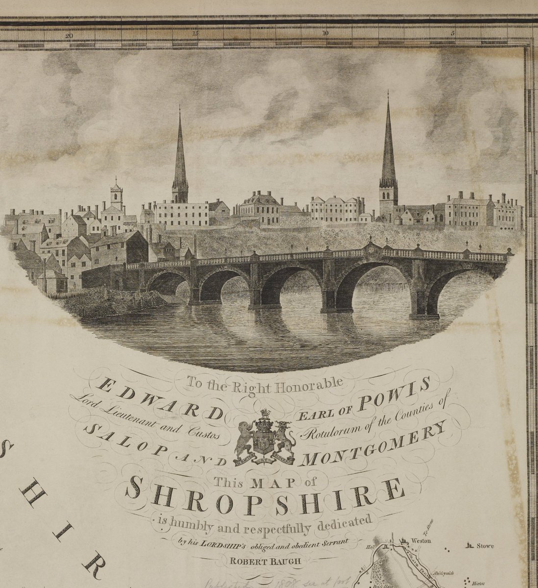 For #mondaymaps an extract from Plate-V of Robert Baugh's 1808 map of Shropshire showing the various Tub Boat Canals and the Incline Planes &amp; Tunnels of what is now Telford

Not showing is the Newport Canal -  this wasn't constructed until 1835

See ALT for some more details