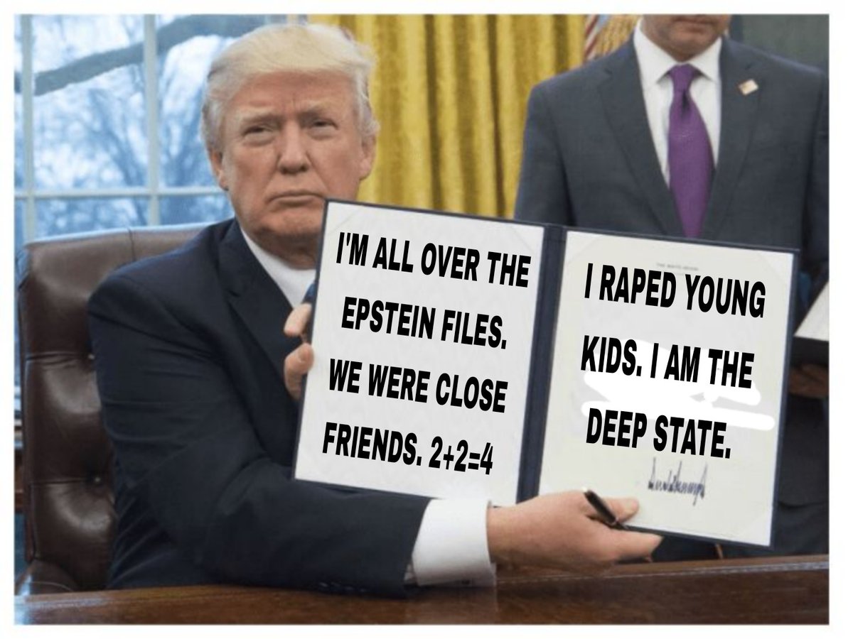 Hilltop__Leader's tweet photo. @AngryHatter @youngdemocrat @nolietees @ECwrites @JULIE_M0ON @JAndrews10725 @DavisDemocratic @Evelyn14141 @lahdidahlily @kstark246 @undaunteddd @AesPolitics1 @meek_joni23175 @kenyadad12 I 💯 believe that Trump raped children! #DeepStateDonald https://t.co/SeY2809CzU