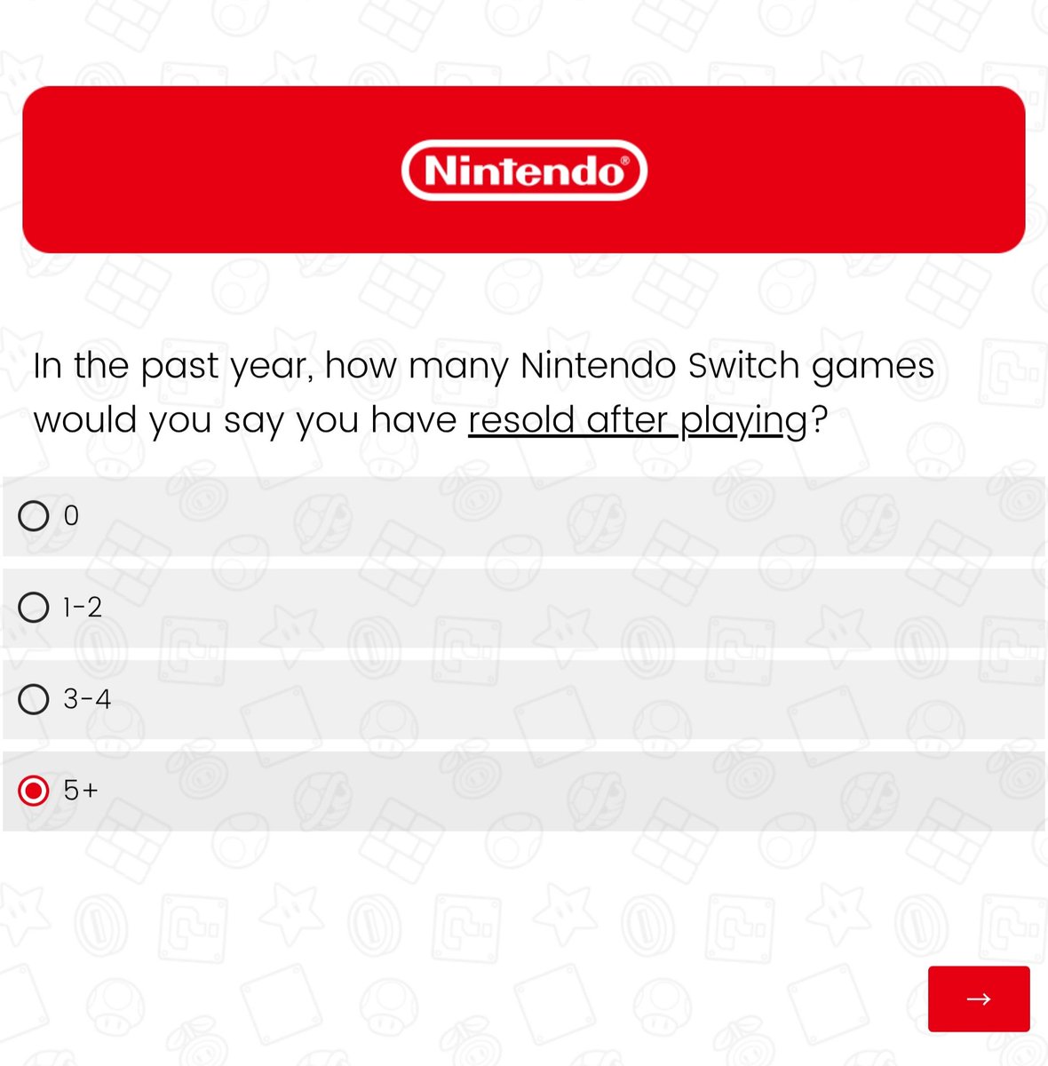 Nintendo qui lance mine de rien un sondage pour tâter le terrain sur le démat. On va vous dire ce qu'on en pense sans langue de bois et en toute transparence vu qu'on a pas de partenariat de collab de concours ou console offerts par Nintendo bien au contraire (non pas que ceux