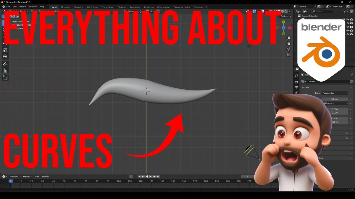aa_artscape's tweet image. youtu.be/SdFbKhD-eQg #blender #blendertutorial #blendercurves #blendercommunity