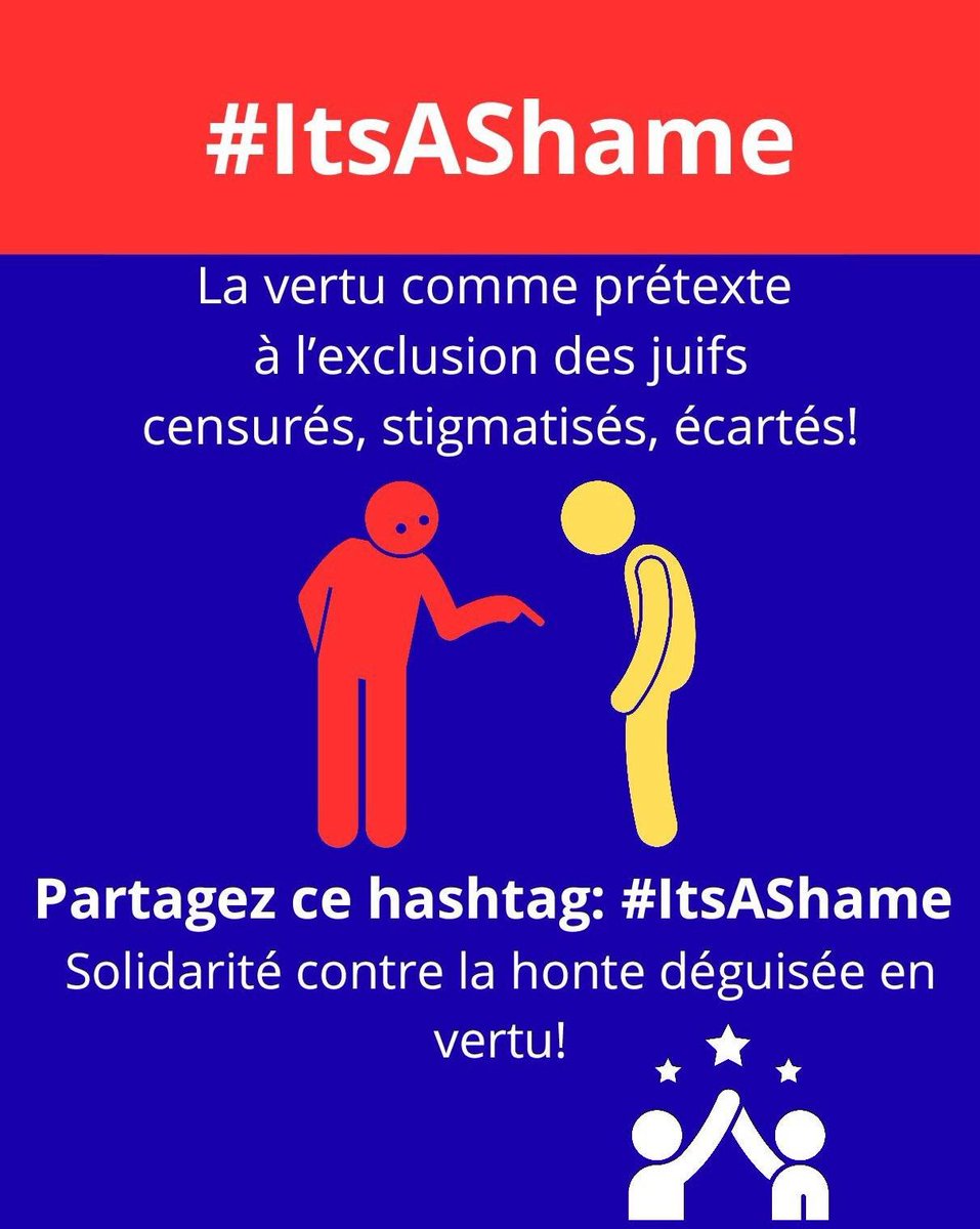 La co-directrice de l OPS, Céline Masson lance ce Hashtag 
Merci de diffuser !

✊ #itsAShame

Quand l’antisémitisme se pare de vertu

Depuis plusieurs mois, nous assistons à une dérive préoccupante.
Des artistes, des chercheurs, des intellectuels, des étudiants sont écartés,