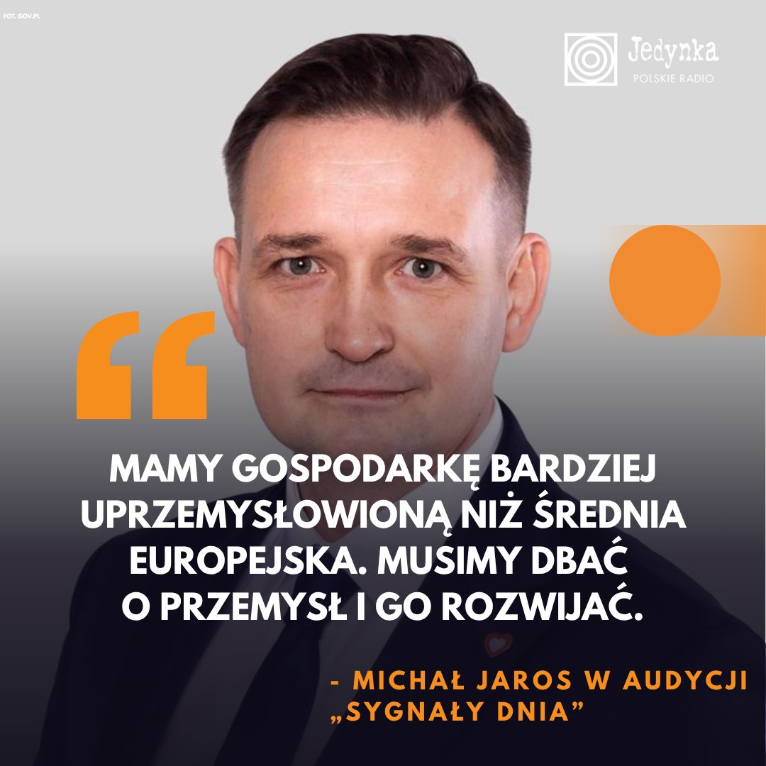 Jedynka – Program 1 Polskiego Radia (@radiowajedynka) on Twitter photo 🔸Gościem #SygnałyDnia u <a href="/grzegorzosiecki/">grzegorz osiecki</a> był <a href="/JarosMichal/">Michał Jaros</a> - <a href="/MRiTGOVPL/">Ministerstwo Rozwoju i Technologii</a> 🎙️
🔊Cała rozmowa do wysłuchania ➡️ youtube.com/watch?v=xK1KU5… 🔸Gościem #SygnałyDnia u <a href="/grzegorzosiecki/">grzegorz osiecki</a> był <a href="/JarosMichal/">Michał Jaros</a> - <a href="/MRiTGOVPL/">Ministerstwo Rozwoju i Technologii</a> 🎙️
🔊Cała rozmowa do wysłuchania ➡️ youtube.com/watch?v=xK1KU5…