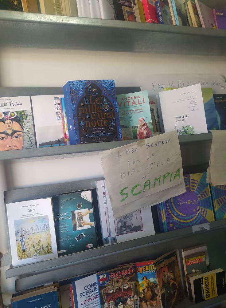 Polla - Scampia in un #librosospeso!
Dona un pò di te per la Biblioteca di Scampia (Officina delle Culture).
#exlibriscafe
facebook.com/Exlibriscafege…