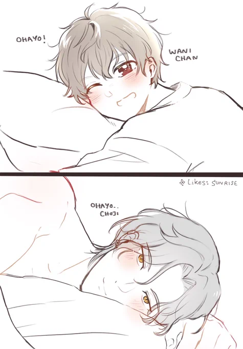 rkgk
わにとみ🐊🐇✨

朝焼けが好きなワニちゃん🌅
#ウィンブレFA 