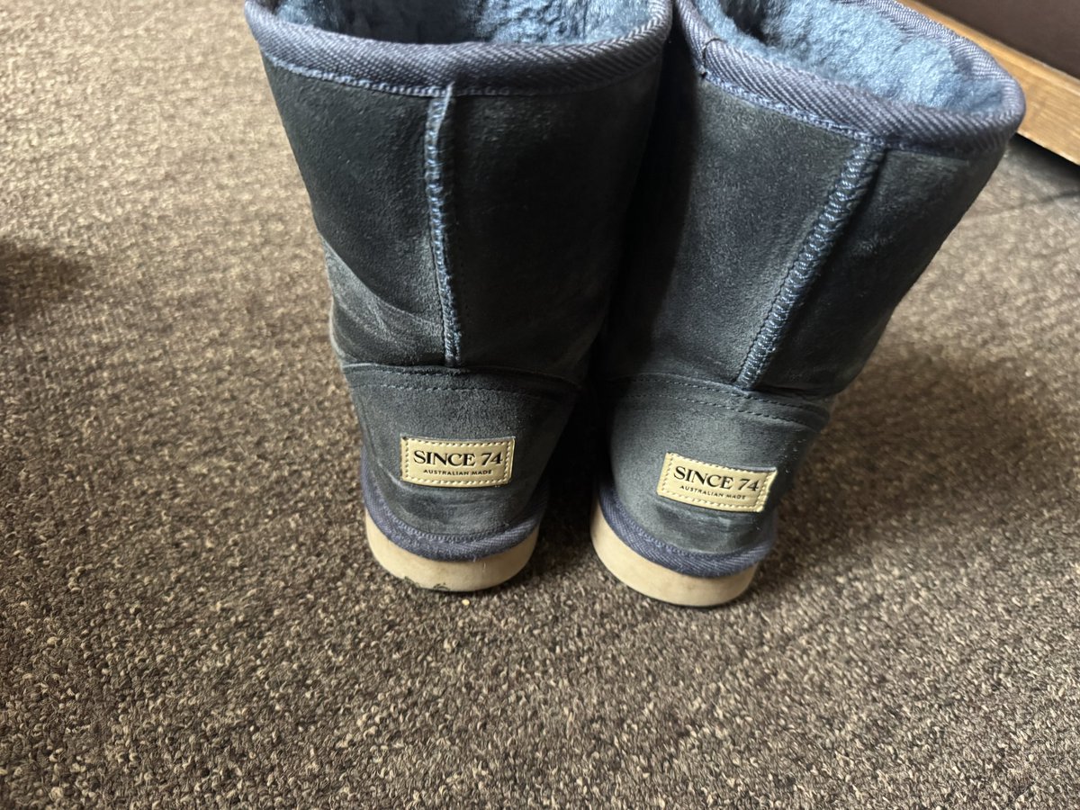 jojo0186's tweet photo. @UGGSince1974 less than 6 months wear and hole developed! They are worn as slippers in the house and other boot has gotten thin in same area! Awful quality! Previous boots that have been heavily worn and are 15+ years old are looking in better nick than these! And same size!! https://t.co/7rOaB4jlgY