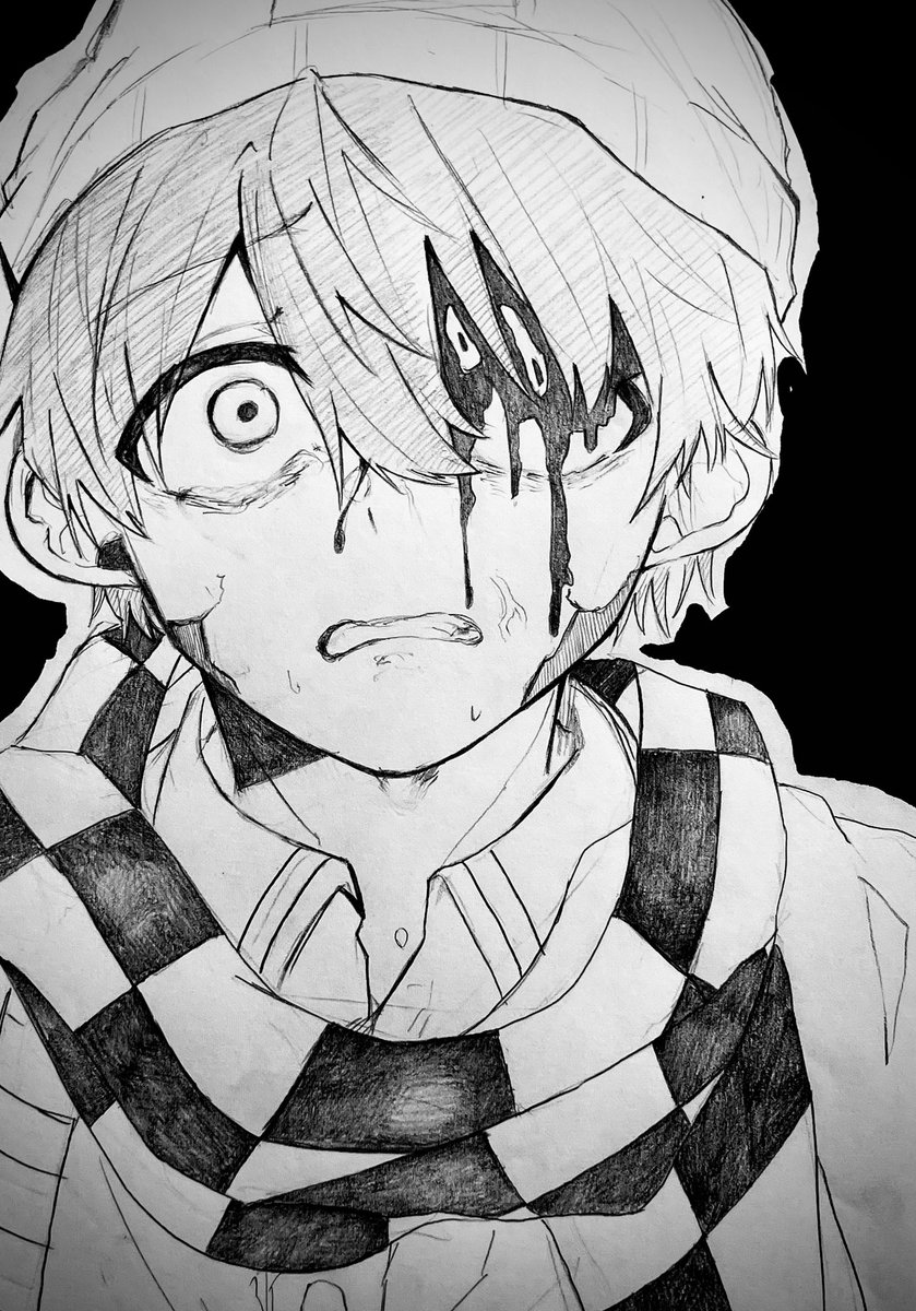 青鬼　#い・らくすと #イラスト