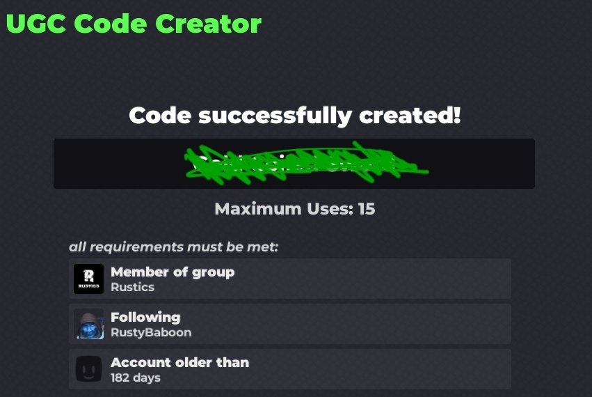 RustyBaboon's tweet image. Yeoo we are back 

If you own the rustics chain, i kinda love you

Rockhopper this weekend hopefully, gotta try to pbr that thang

Non chain code is the name of the item gl 🔥