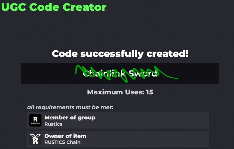 RustyBaboon's tweet image. Yeoo we are back 

If you own the rustics chain, i kinda love you

Rockhopper this weekend hopefully, gotta try to pbr that thang

Non chain code is the name of the item gl 🔥