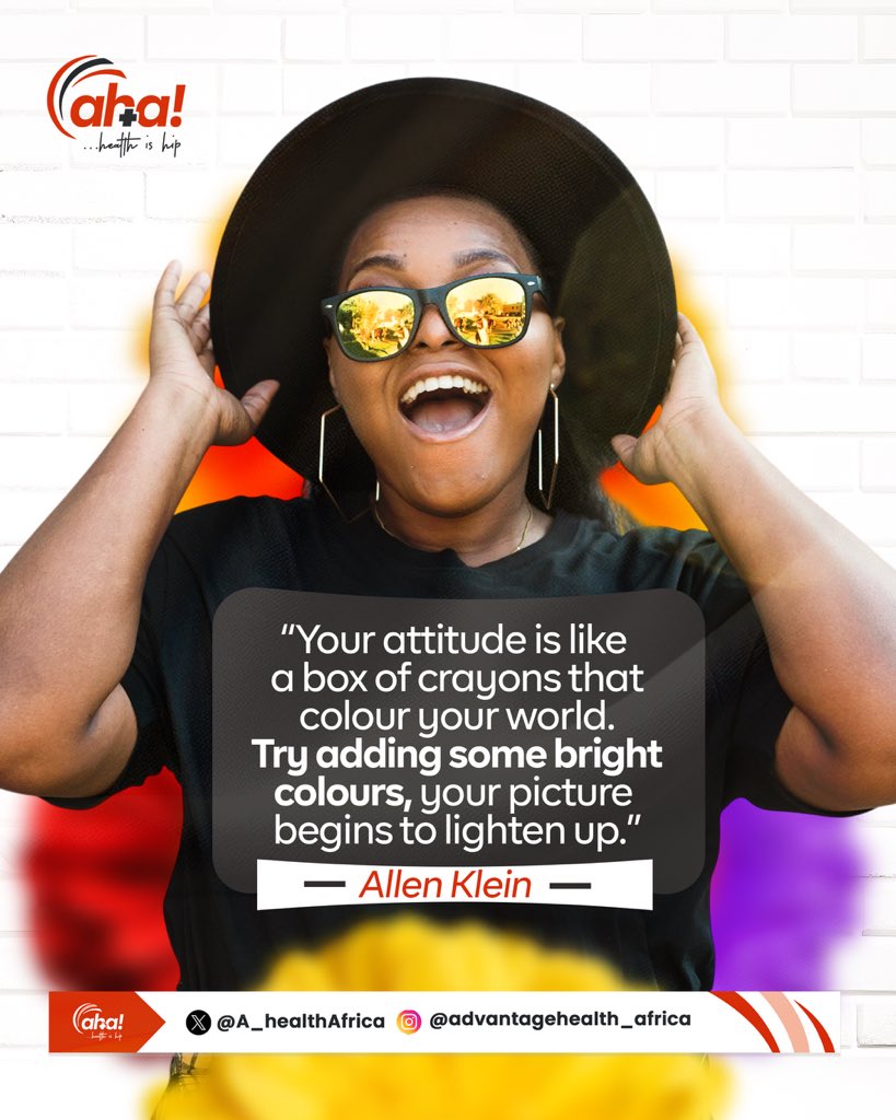 Aha! (@a_healthafrica) on Twitter photo Your mental health colours your physical health; paint it with positivity and wellness this week.❤️
#mondaymotivation Your mental health colours your physical health; paint it with positivity and wellness this week.❤️
#mondaymotivation